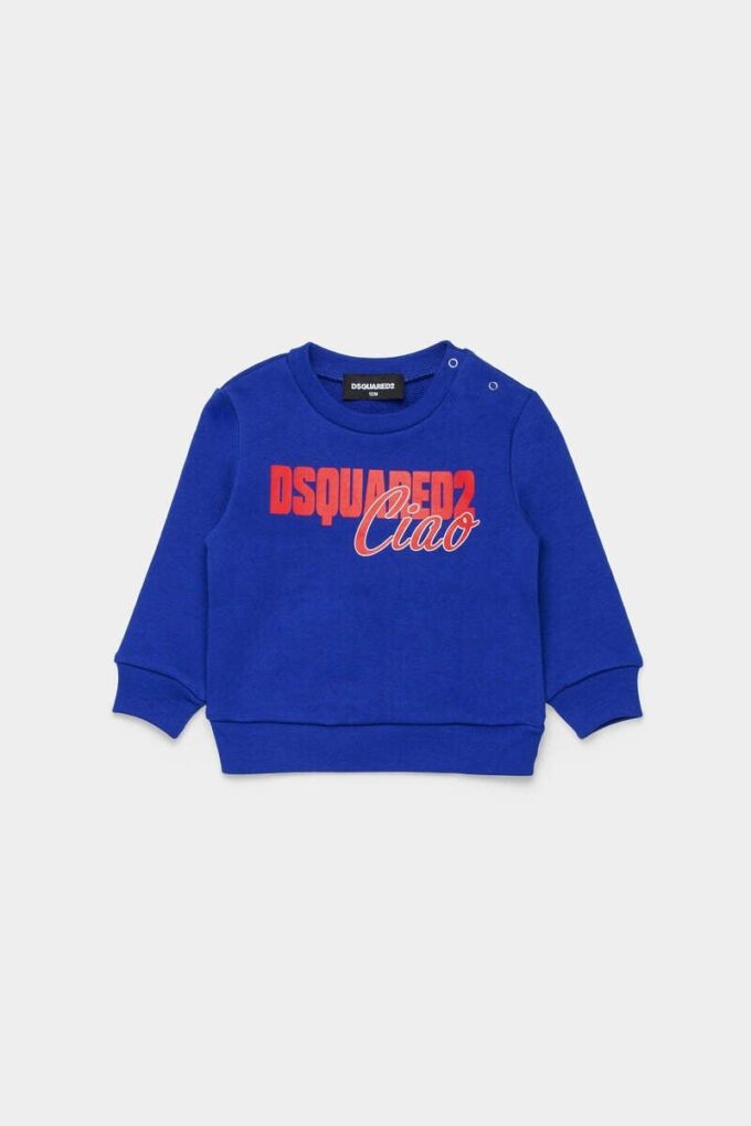 D2Kids Sudadera de cuello redondo para recién nacidos D2Kids Sudadera de cuello redondo para recién nacidos