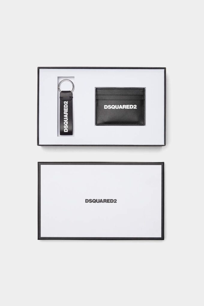 Estuche de regalo con tarjetero y llavero Estuche de regalo con tarjetero y llavero