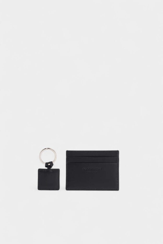 Estuche de regalo con tarjetero y llavero Estuche de regalo con tarjetero y llavero