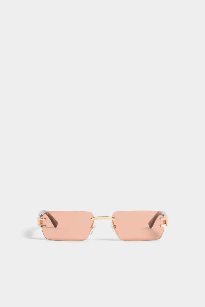 Gafas de sol en oro rosa y naranja Hype Gafas de sol en oro rosa y naranja Hype