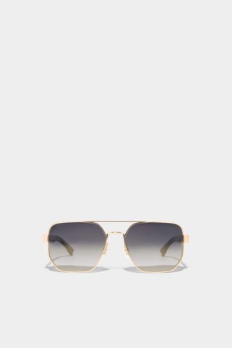 Gafas de sol Hype doradas y negras