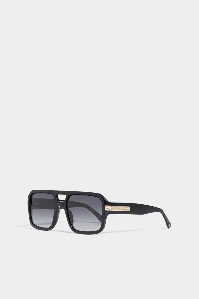 Gafas de sol Hype en negro y gris oscuro Gafas de sol Hype en negro y gris oscuro