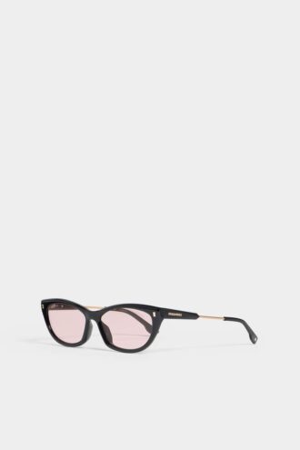 Gafas de sol Hype en negro y rosa