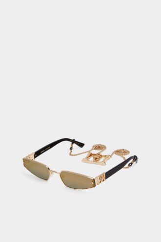 Gafas de sol Hype en oro rosa