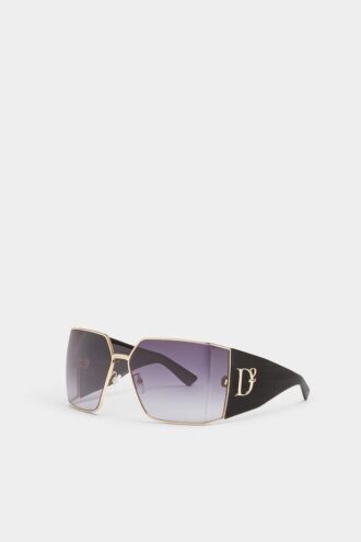 Gafas de sol Hype en oro rosa