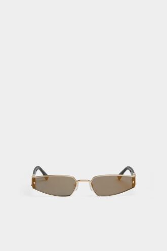 Gafas de sol Hype en oro rosa