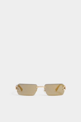 Gafas de sol Hype Grey en oro rosa