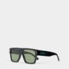Gafas de sol Iconique Green en negro