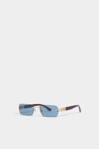 Gafas de sol Rose Gold Hype Blue
