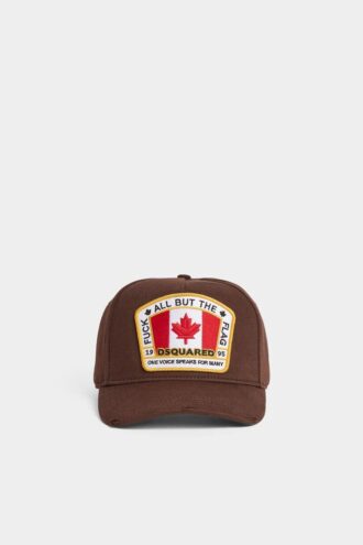 Gorra de béisbol con bandera canadiense