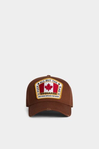 Gorra de béisbol con bandera canadiense