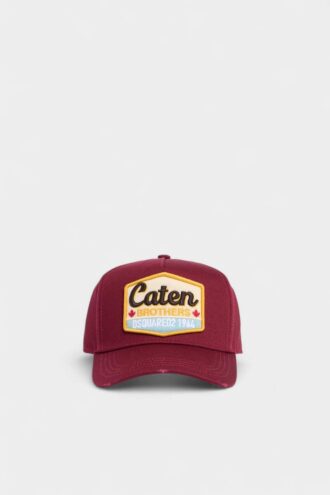 Gorra de béisbol con parche Caten