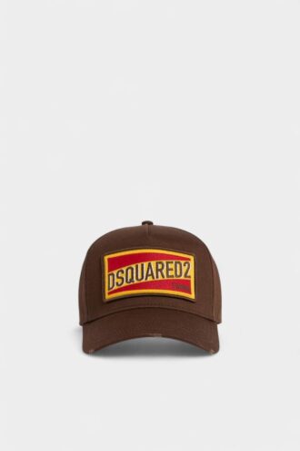 Gorra de béisbol con parche del logotipo de Dsquared2