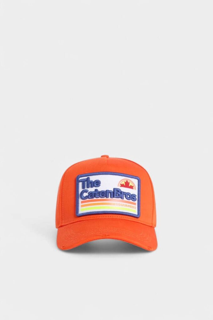 Gorra de béisbol con parche del logotipo de Dsquared2