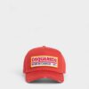 Gorra de béisbol con parche del logotipo de Dsquared2