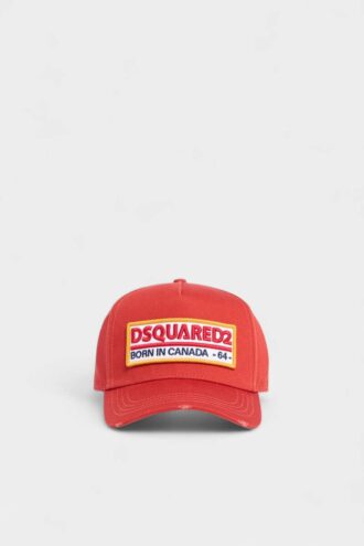 Gorra de béisbol con parche del logotipo de Dsquared2