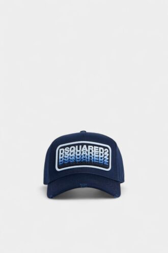 Gorra de béisbol con parche del logotipo de Dsquared2