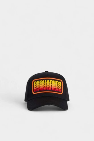 Gorra de béisbol con parche del logotipo de Dsquared2