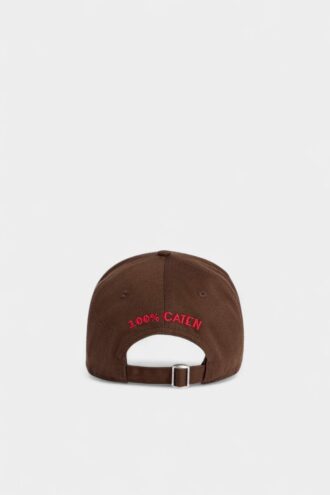 Gorra de béisbol con parche del logotipo de Dsquared2
