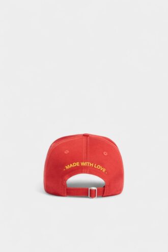 Gorra de béisbol con parche del logotipo de Dsquared2
