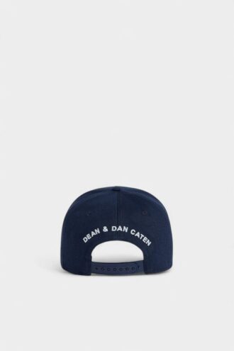Gorra de béisbol con parche del logotipo de Dsquared2