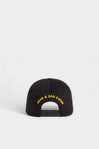Gorra de béisbol con parche del logotipo de Dsquared2