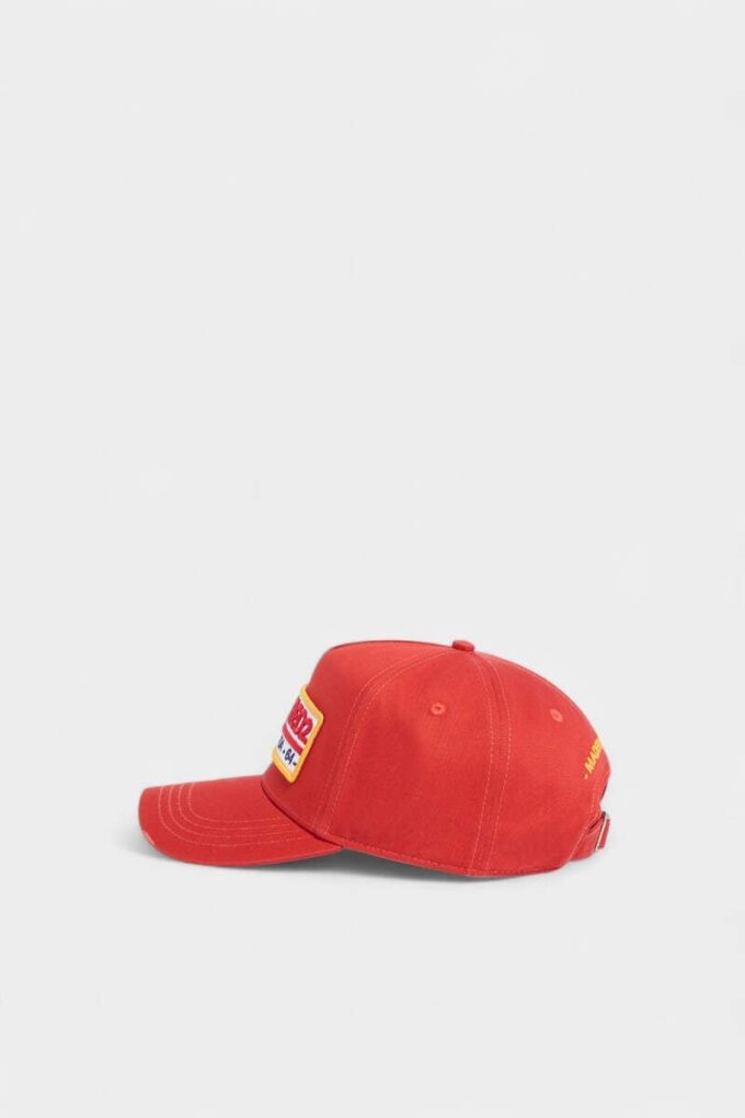 Gorra de béisbol con parche del logotipo de Dsquared2