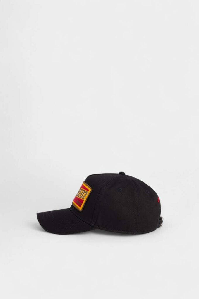 Gorra de béisbol con parche del logotipo de Dsquared2 Gorra de béisbol con parche del logotipo de Dsquared2