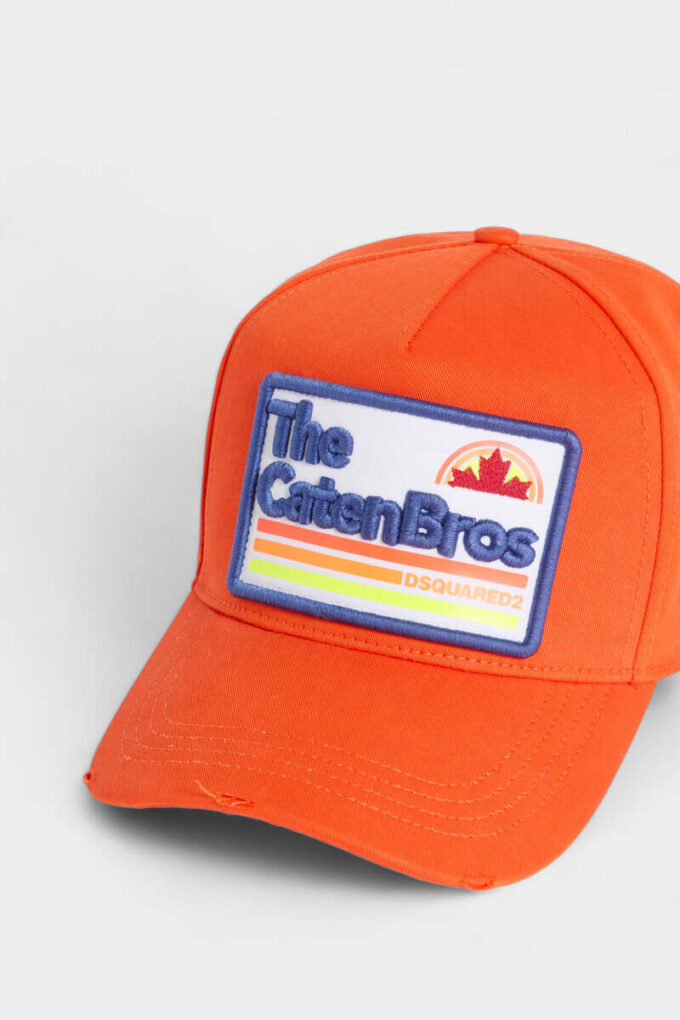 Gorra de béisbol con parche del logotipo de Dsquared2