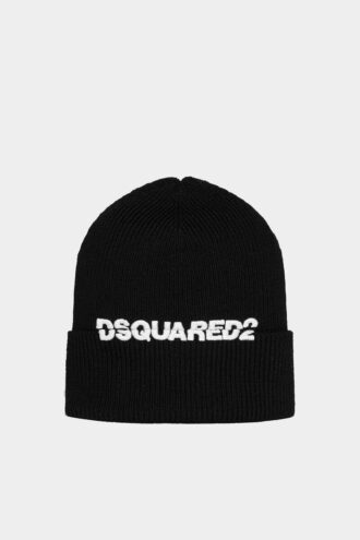 Gorro de punto con el logotipo de Dsquared2