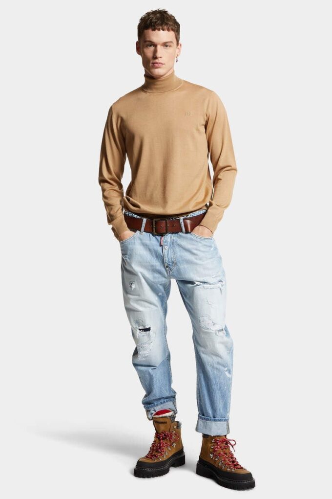 Jersey de cuello alto Jersey de cuello alto