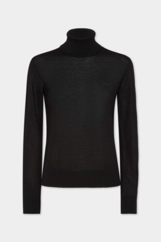Jersey de cuello alto de lana D2