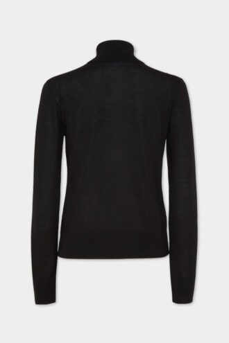 Jersey de cuello alto de lana D2