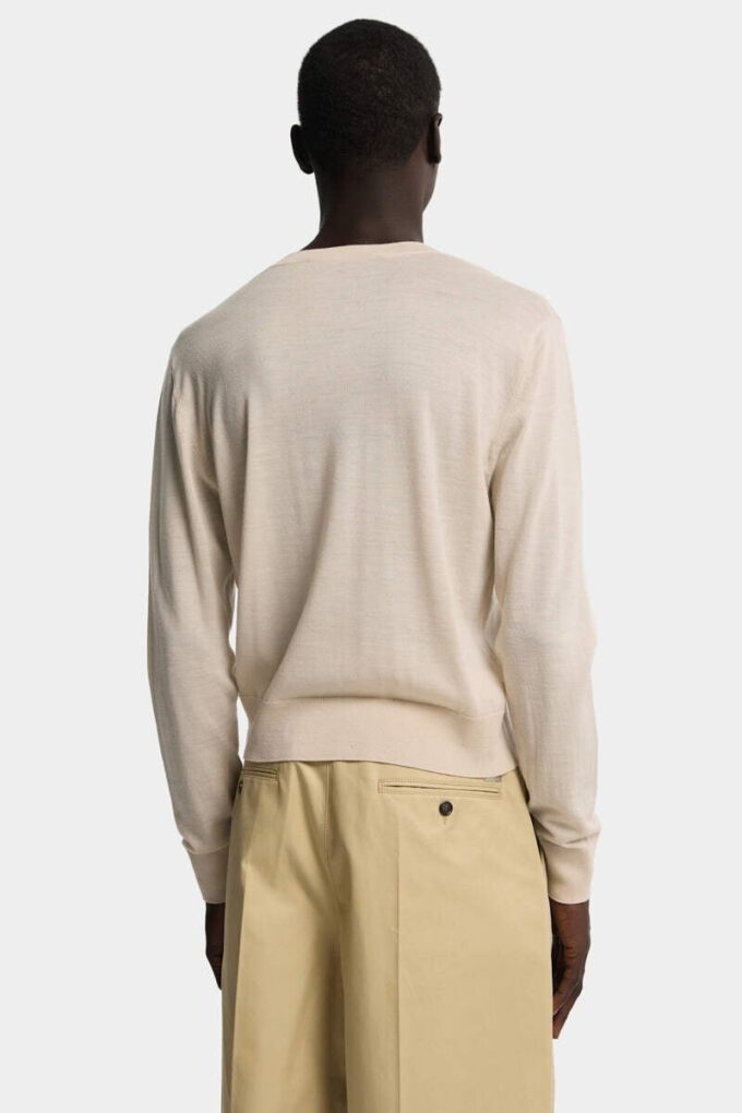 Jersey de cuello redondo Jersey de cuello redondo