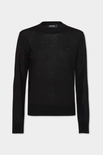 Jersey de cuello redondo de lana D2