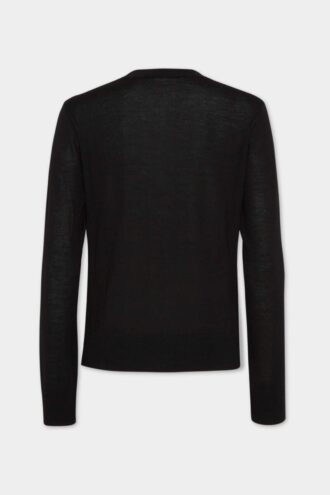 Jersey de cuello redondo de lana D2