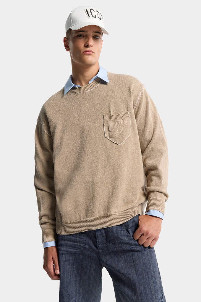 Jersey de punto característico de Dsquared2 Jersey de punto característico de Dsquared2