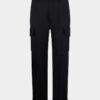 Pantalón cargo recto de lana tropical Pantalón cargo recto de lana tropical