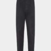 Pantalón de algodón con un pliegue
