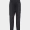 Pantalón de algodón con un pliegue