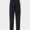 Pantalón de algodón con un pliegue