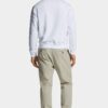 Pantalón de algodón con un pliegue