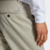Pantalón de algodón con un pliegue