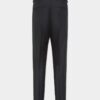 Pantalón de noche con un pliegue Pantalón de noche con un pliegue