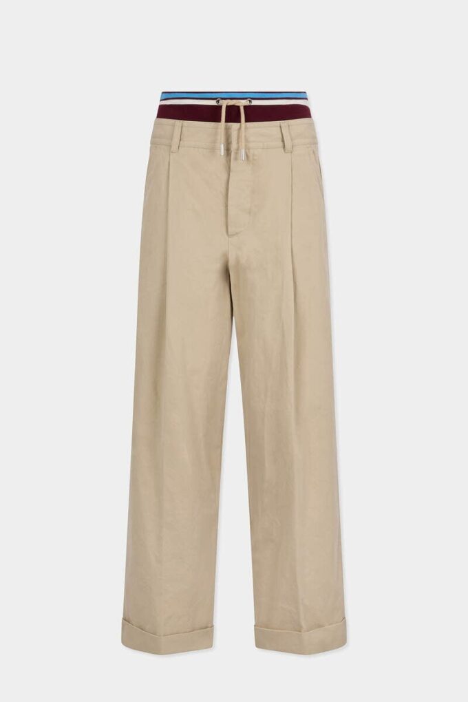 Pantalón de punto híbrido exclusivo de Dsquared2
