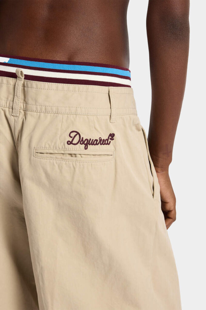 Pantalón de punto híbrido exclusivo de Dsquared2