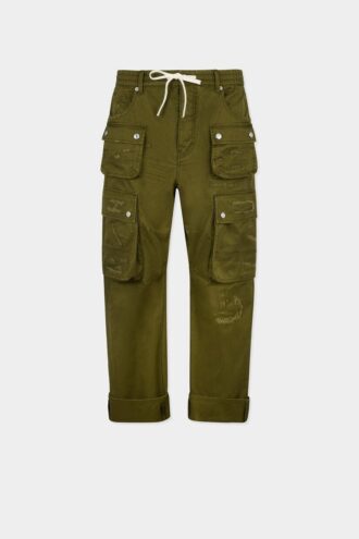 Pantalón kawaii con múltiples bolsillos