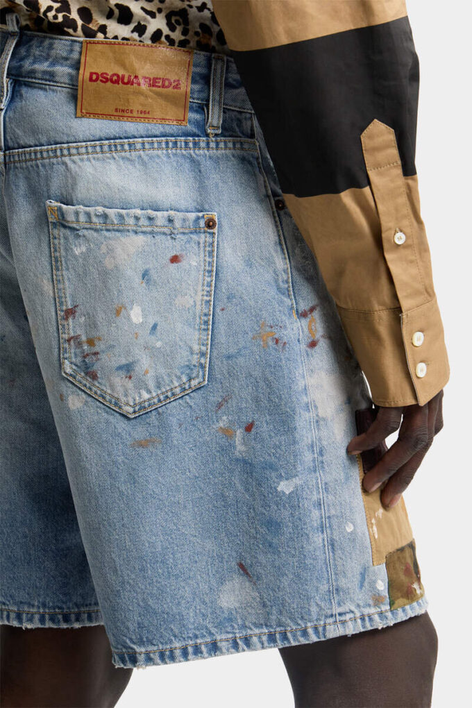 Pantalones Cortos con lavado medio Pantalones Cortos con lavado medio