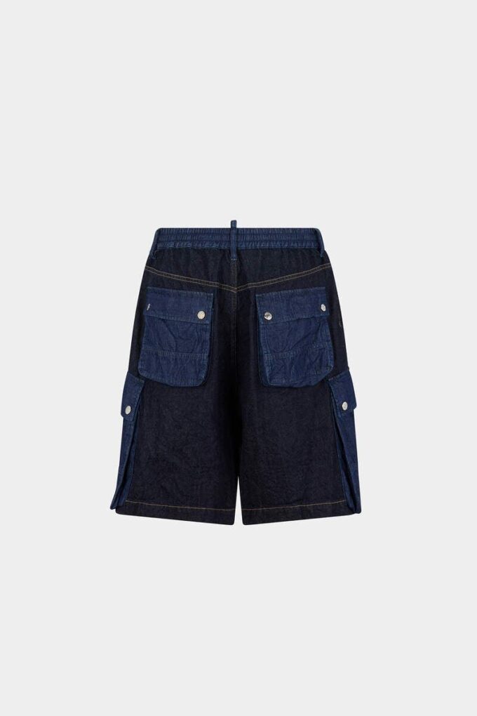 Pantalones Cortos con lavado oscuro Pantalones Cortos con lavado oscuro
