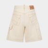 Pantalones Cortos de carpintero con lavado crudo Pantalones Cortos de carpintero con lavado crudo